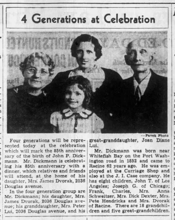 Clipping from The Journal Times